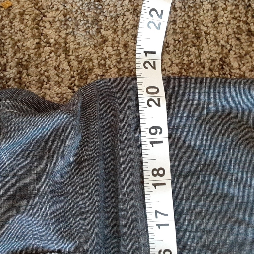 Tranquility Mayhem size medium dark grey short sleeve designer casual shirts - Picture 12 of 12